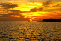 Sonnenuntergang vor Trinidad by Christian Behring