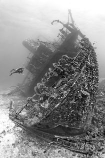Wreck of Giannis D BW by Norbert Probst