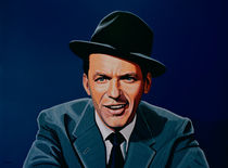 Frank Sinatra painting by Paul Meijering