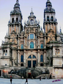 Cathedral of Santiago de Compostela von Carlos Segui