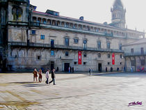 Square do Obradoiro IV by Carlos Segui