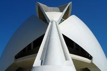 Valencia, Palau de les Arts, Dachkonstruktion by Frank Rother