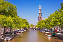 Canal in Amsterdam von Sara Winter