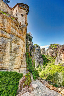 Varlaam Monastery in the Meteora, Greece by Constantinos Iliopoulos