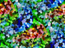 Abstrakte Mosaik #10 von badrig