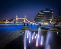 City Hall and Tower Bridge by James Rowland