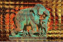 Stone Elephant by Nandan Nagwekar