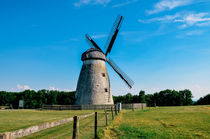 Windmühle auf dem Höxberg  by Marianne Drews