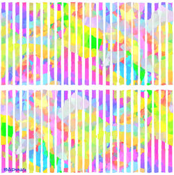 Multicolored-strips