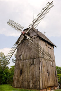 One old wood windmill  by Arletta Cwalina