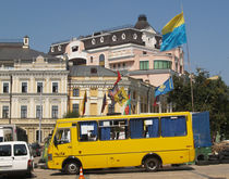 Kiew Bus von Nils Aschenbeck