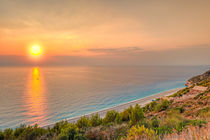 The sunset at Mylos in Lefkada, Greece von Constantinos Iliopoulos