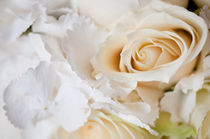 Wedding white flowers bouquet by Arletta Cwalina