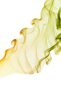 curled and twisted smoke abstract von Arletta Cwalina