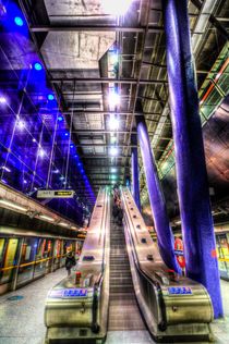 Underground Escalator von David Pyatt
