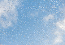Melting snow drops blue sky von Arletta Cwalina