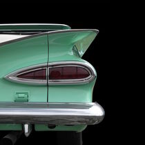 Classic Car in green by Beate Gube