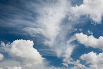 White various clouds formation mix by Arletta Cwalina