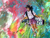 Lady Golf 04 von Miki de Goodaboom