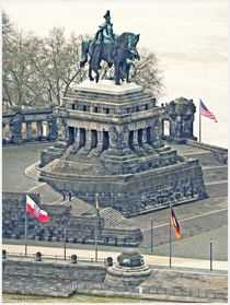 Kaiser Wilhelm Denkmal  by Sandra  Vollmann