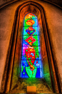 Stained Glass Window von David Pyatt