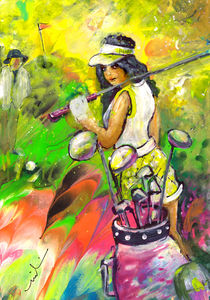 Lady Golf 05 von Miki de Goodaboom