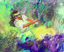 Lady Golf 06 von Miki de Goodaboom