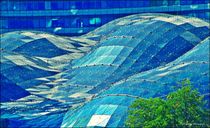 Glaspalast Architektur in Warschau von Sandra  Vollmann