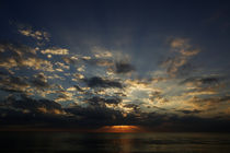 Sonnenuntergang am Golf von Mexiko von Mario Hommes