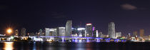 Skyline Miami - Panorama von Mario Hommes