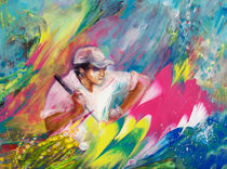 Golfing In Augusta by Miki de Goodaboom