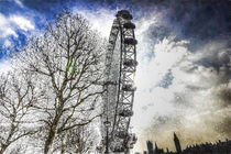 The London Eye Art by David Pyatt