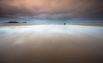 Rhossili bay Gower by Leighton Collins