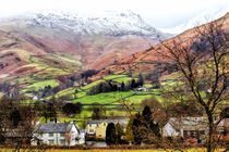Snow Topped Fells by Vicki Field