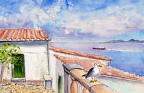Seagull In Cap De Formentor von Miki de Goodaboom