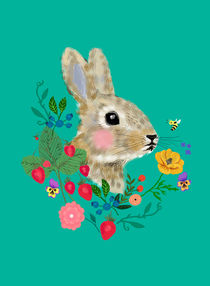 Happy Rabbit by Elisandra Sevenstar