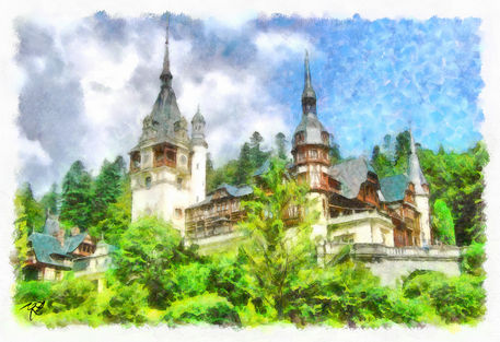 Castle-watercolor-illustration