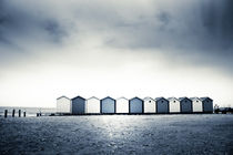 beach huts by Dorit Fuhg