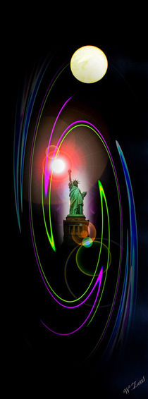 Freiheitsstatue - Statue of Liberty by Walter Zettl