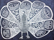 Peacock by Elisaveta Sivas