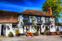 The Theydon Oak Pub by David Pyatt