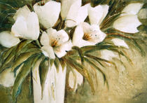 Weiße Tulpen  -  White Tulips von Chris Berger