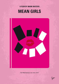 No458 My Mean Girls minimal movie poster von chungkong