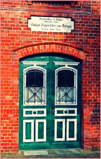 ~ Green Door ~ by Sandra  Vollmann