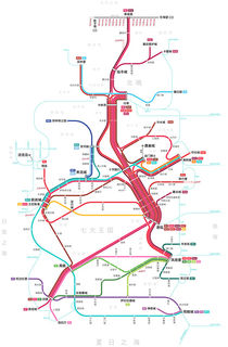 Westeros Transit Map in Chinese by Michael Tyznik