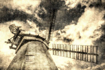 Upminster Windmill Vintage von David Pyatt