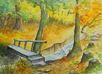 Herbstspaziergang im Wald by Eveline  Leibrock