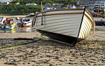 Boat On The Beach, St Ives Harbour by Rod Johnson