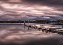 Comox lake Vancouver island by Leighton Collins