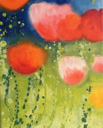 Evening Poppies by Ruth Baker